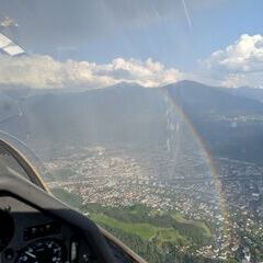 Verortung via Georeferenzierung der Kamera: Aufgenommen in der Nähe von Innsbruck, Österreich in 1500 Meter